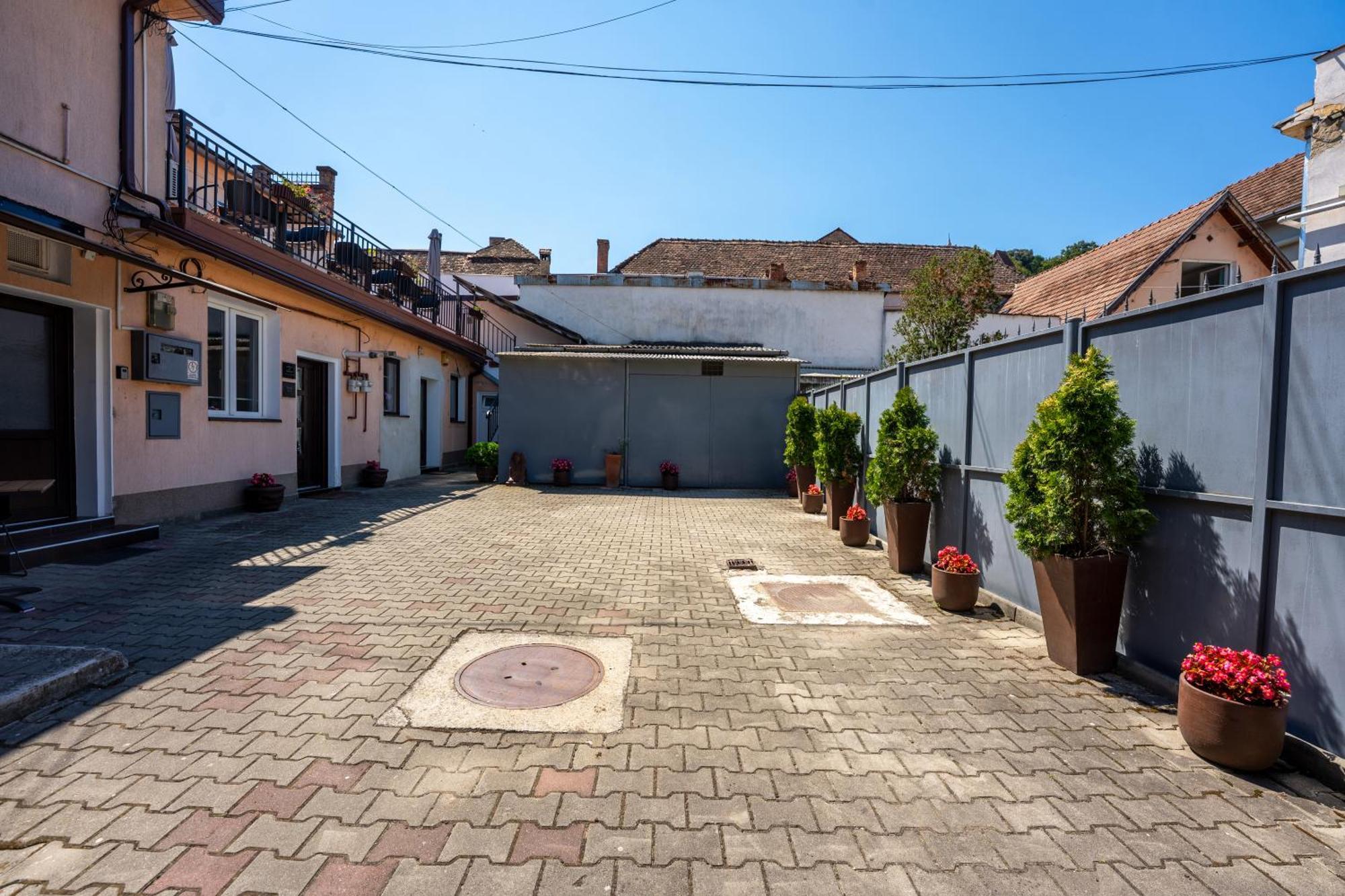 Central Amelie Apartment Sighişoara Buitenkant foto