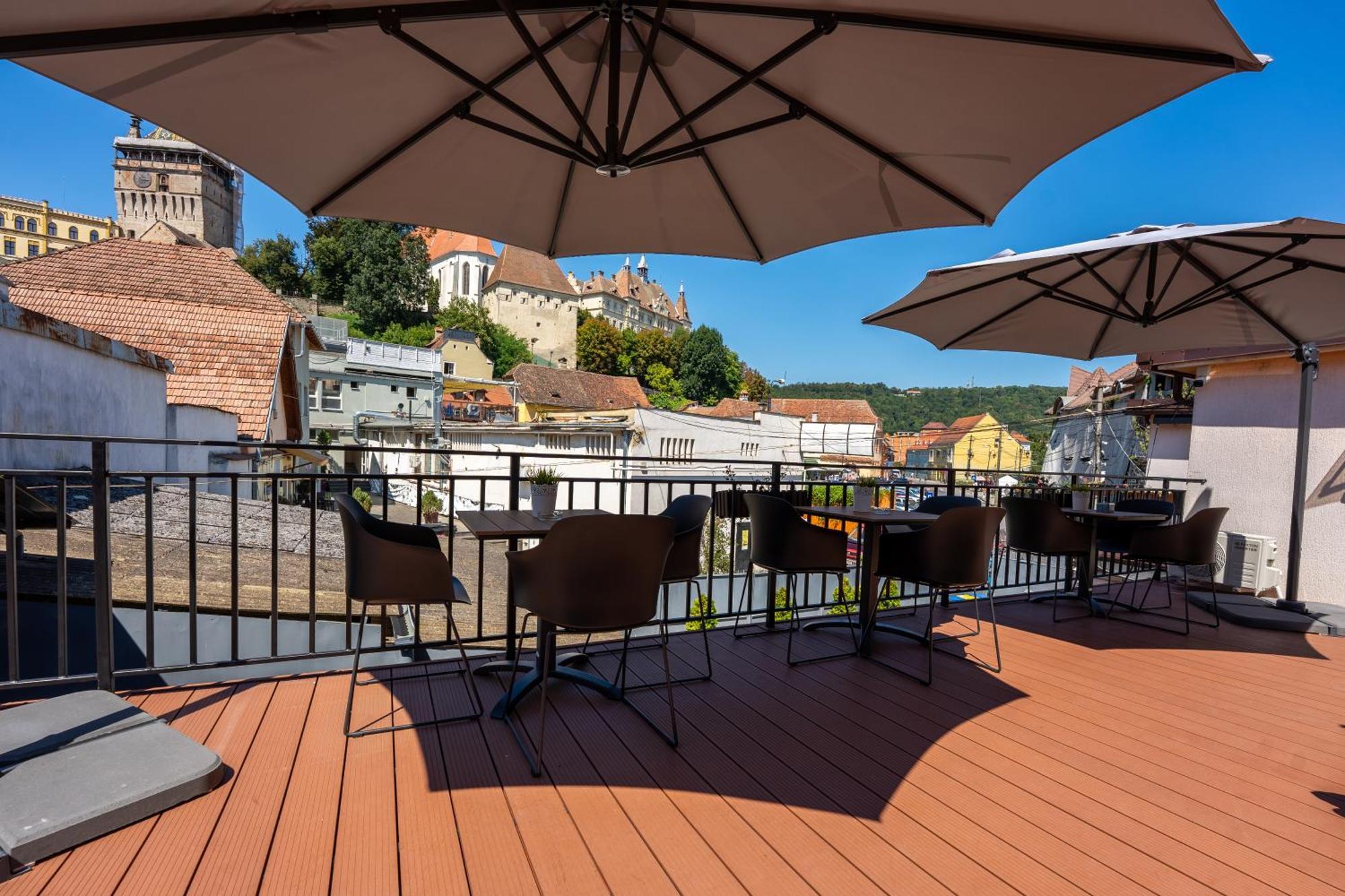 Central Amelie Apartment Sighişoara Buitenkant foto
