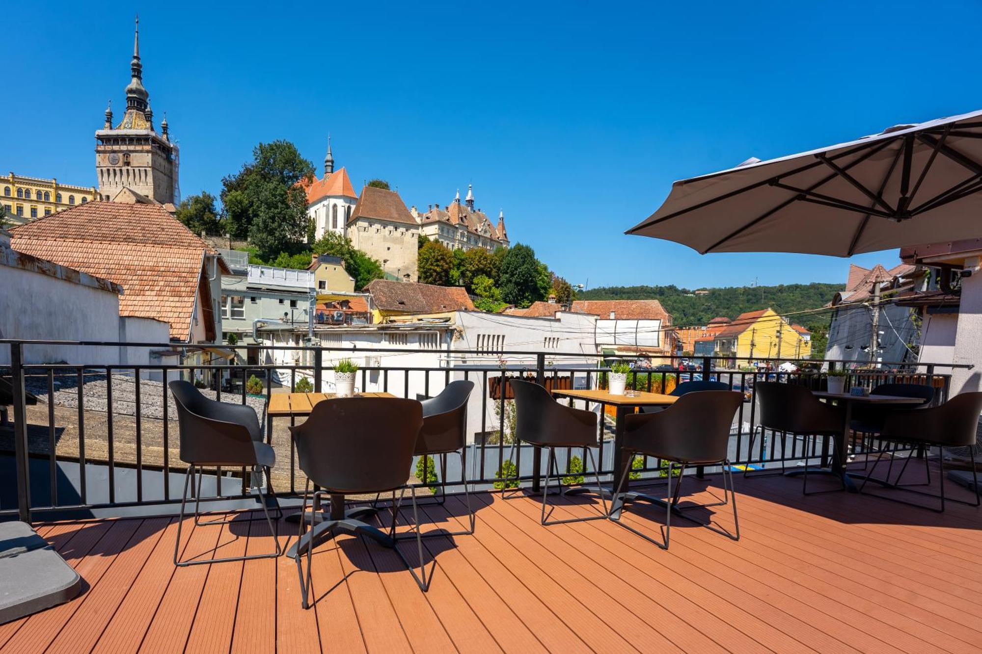Central Amelie Apartment Sighişoara Buitenkant foto